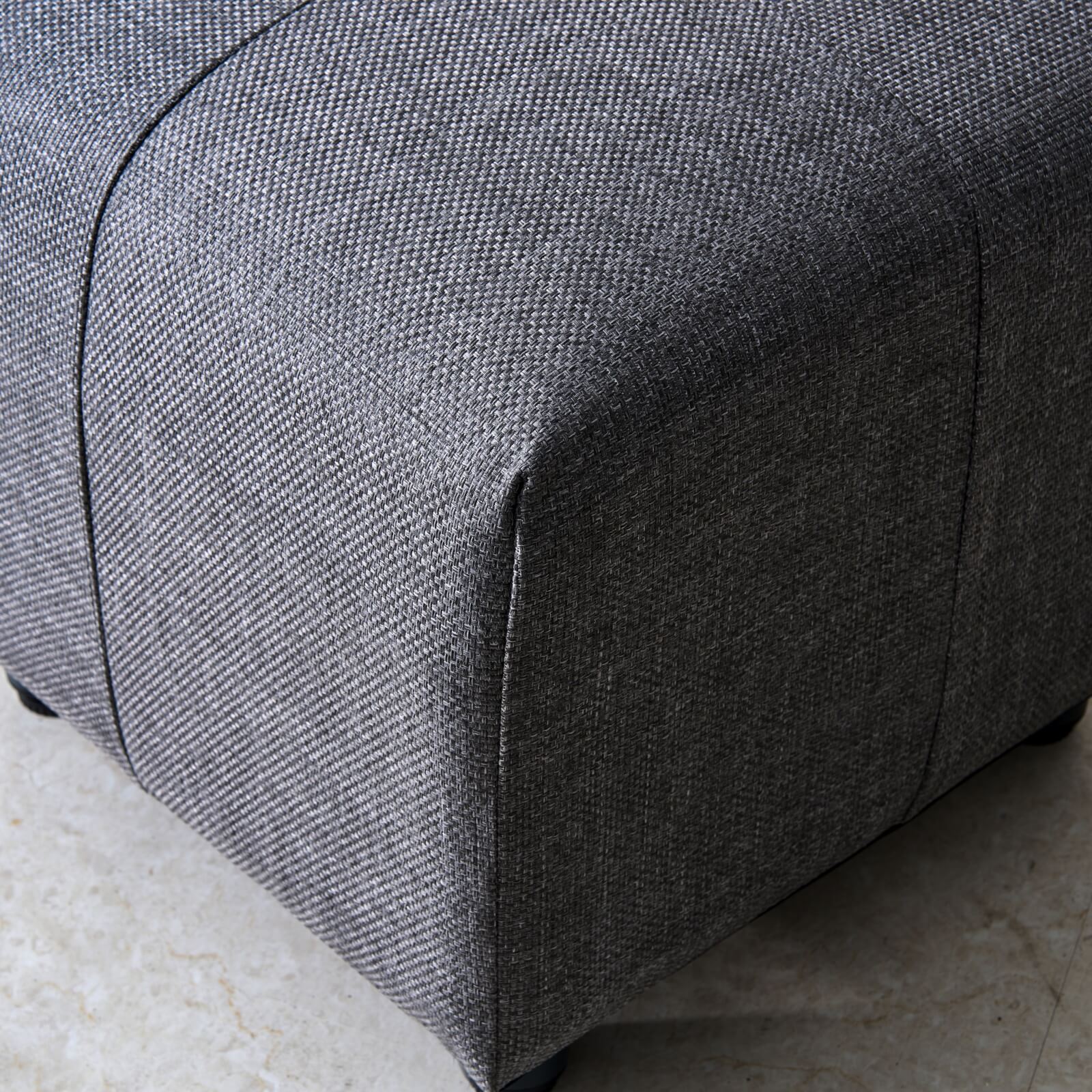 Numa - Style Tribeca Small Footstool – Set of 2 (PJS - Tribeca - F1 - SFS - GR3 - BM) - Direct Wicker
