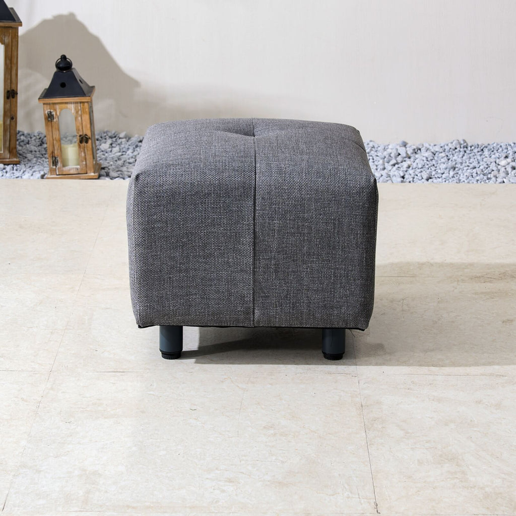 Numa - Style Tribeca Small Footstool – Set of 2 (PJS - Tribeca - F1 - SFS - GR3 - BM) - Direct Wicker