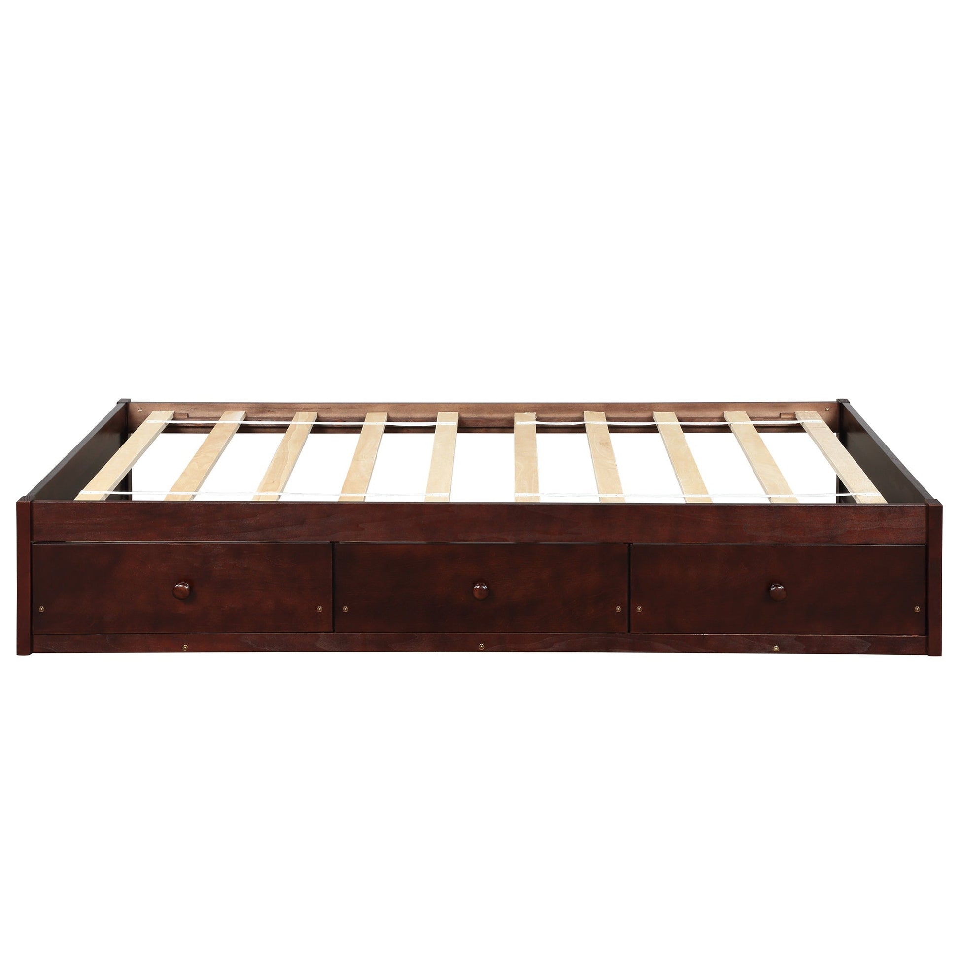 Orisfur. Twin Size Platform Storage Bed with 3 Drawers (WF193634AAD) - Direct Wicker
