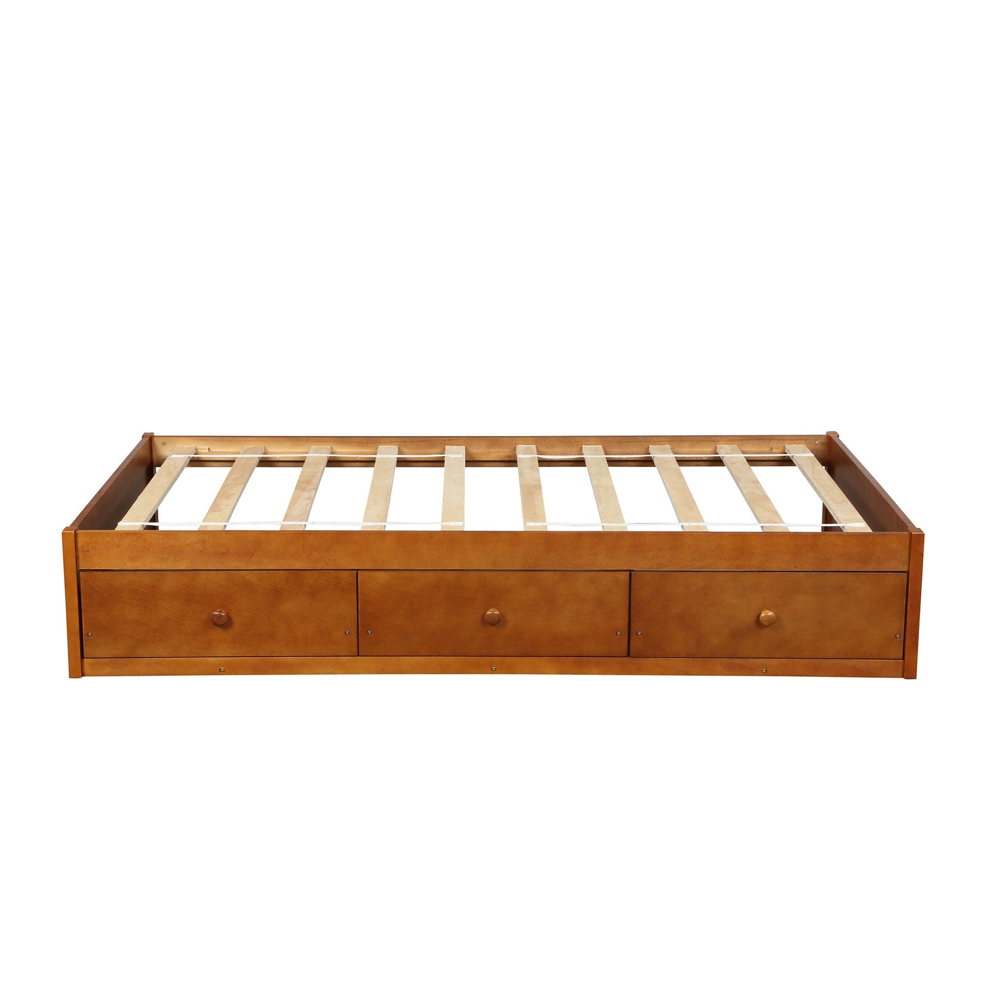 Orisfur. Twin Size Platform Storage Bed with 3 Drawers (WF193634AAL) - Direct Wicker