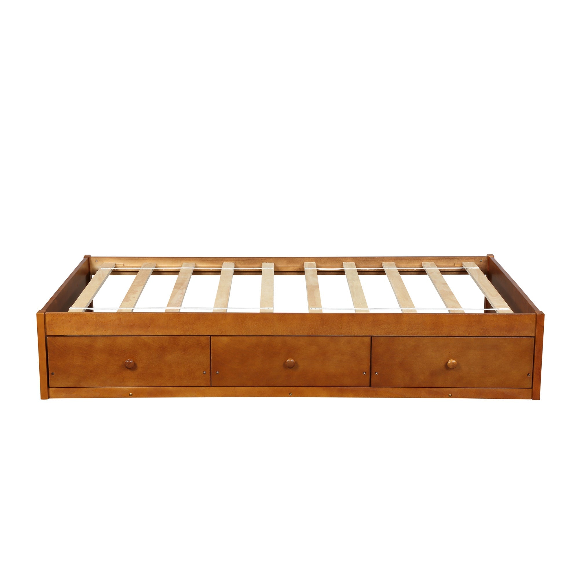 Orisfur. Twin Size Platform Storage Bed with 3 Drawers (WF193634AAL) - Direct Wicker