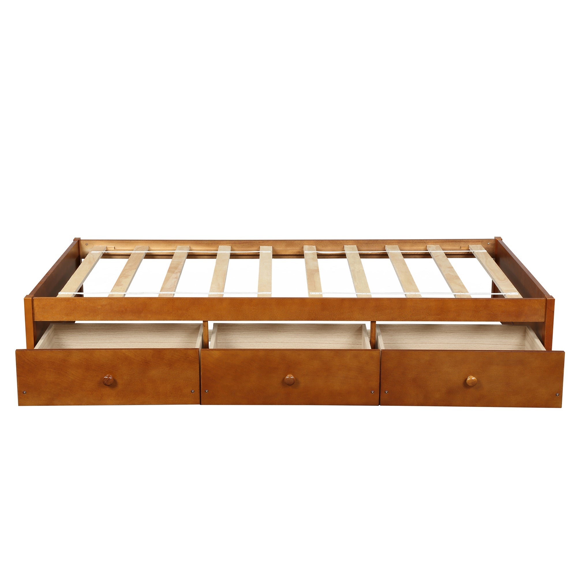 Orisfur. Twin Size Platform Storage Bed with 3 Drawers (WF193634AAL) - Direct Wicker