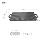 Outdoor BBQ Grill Shelf Set - Includes Grill Rack and 2 Pans for PAG - 1106 Firepit Tables (PAB - 001) - Direct Wicker