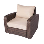 Outdoor Conversation 5 - Seater Sofa Set (PAS - 1515) - Direct Wicker