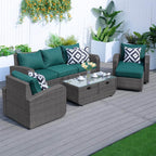 Outdoor Conversation 5 - Seater Sofa Set (PAS - 1515) - Direct Wicker