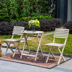 Outdoor Dining Set – Round Table with Chairs for Garden, Patio or Balcony - Direct Wicker