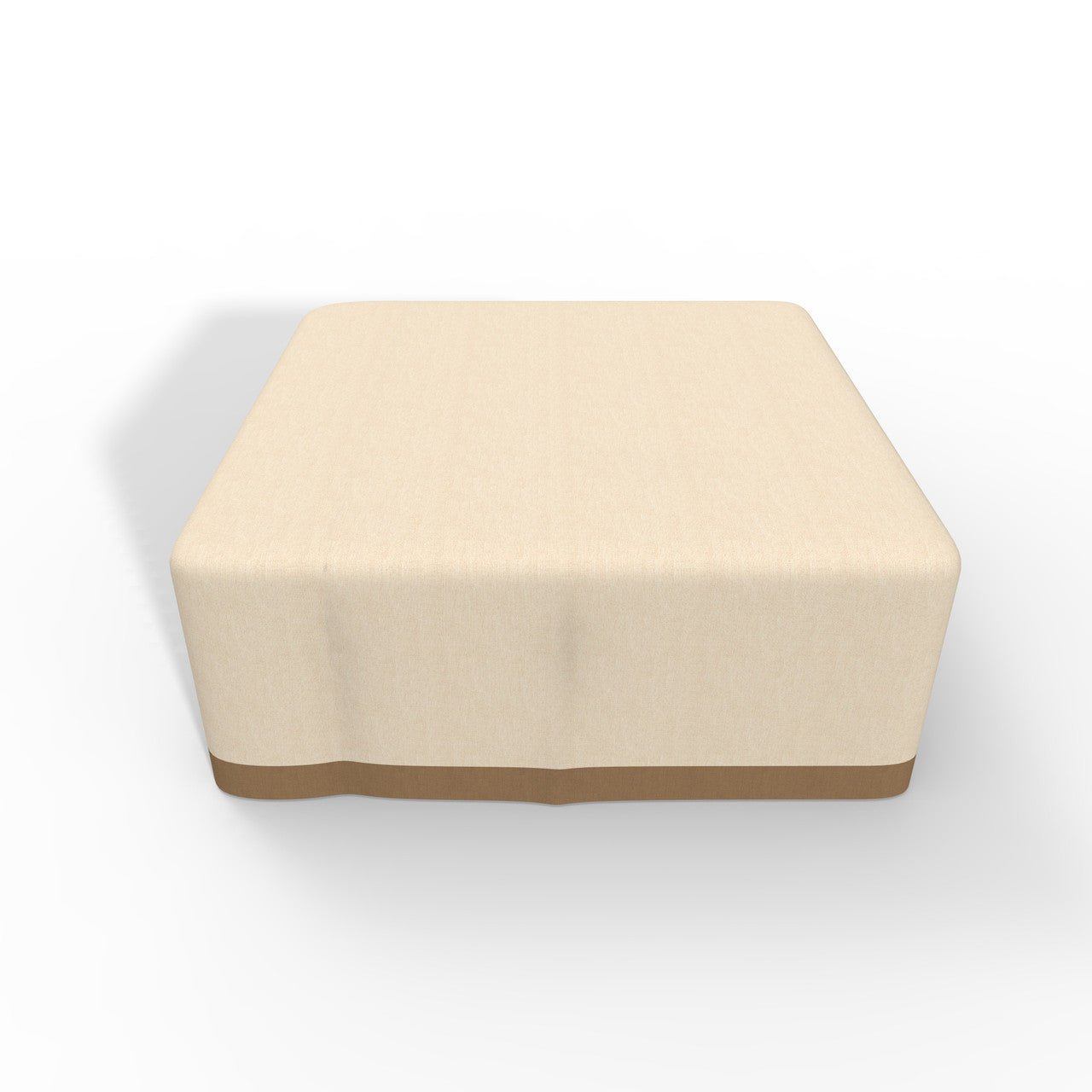 Outdoor Square Rain Cover for Whole Set in Biege Size 85" X 85" X 33.6"（RC - 1710） - Direct Wicker