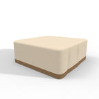 Outdoor Square Rain Cover for Whole Set in Biege Size 85" X 85" X 33.6"（RC - 1710） - Direct Wicker