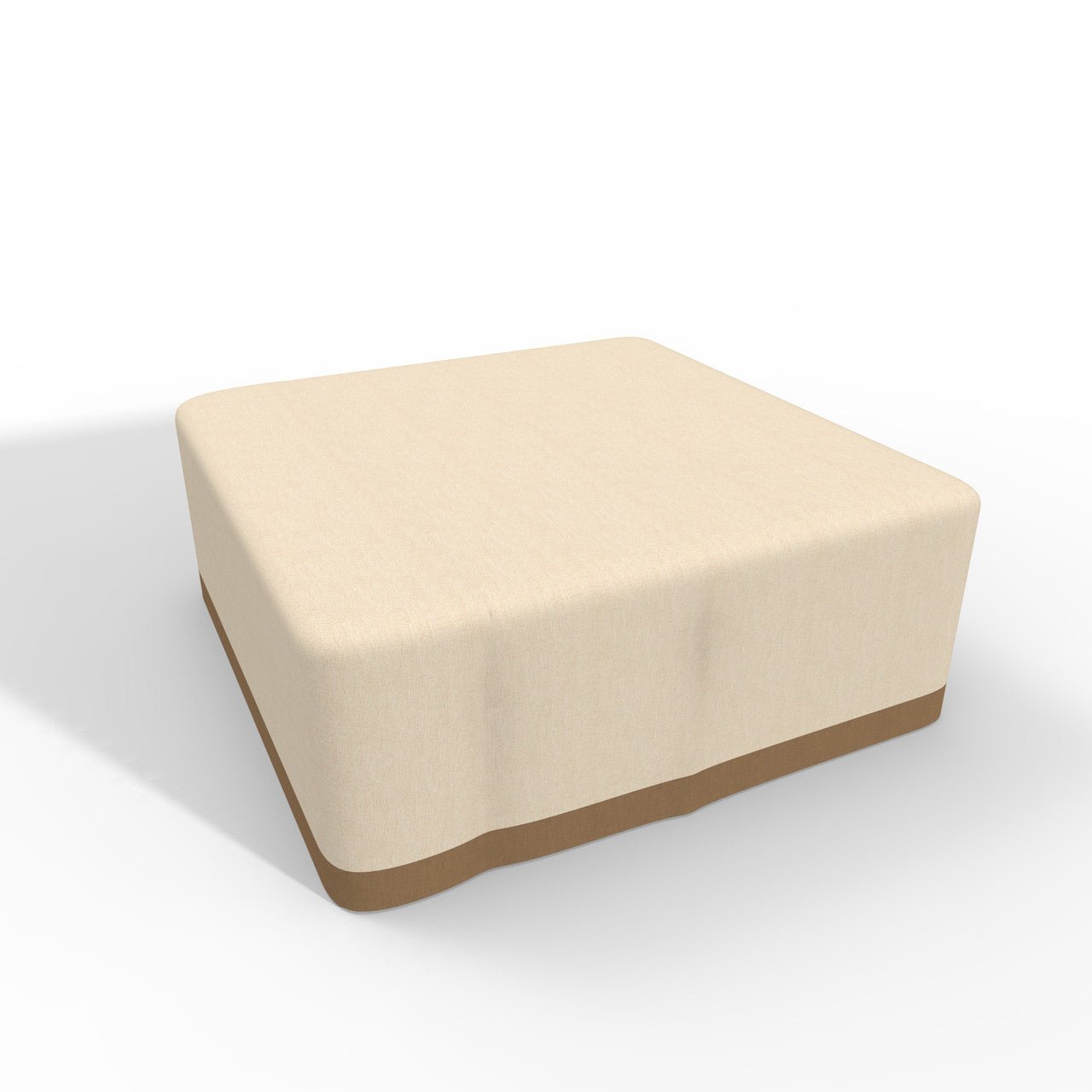 Outdoor Square Rain Cover for Whole Set in Biege Size 85" X 85" X 33.6"（RC - 1710） - Direct Wicker