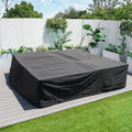 Outdoor Waterproof Furniture Cover with Elastic Drawstring & Sealed Seams（RC - 1402） - Direct Wicker