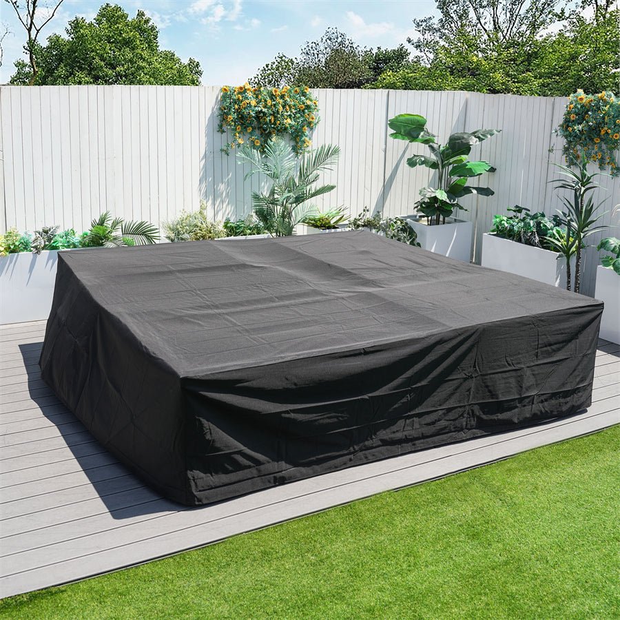 Outdoor Waterproof Furniture Cover with Elastic Drawstring & Sealed Seams（RC - 1402） - Direct Wicker