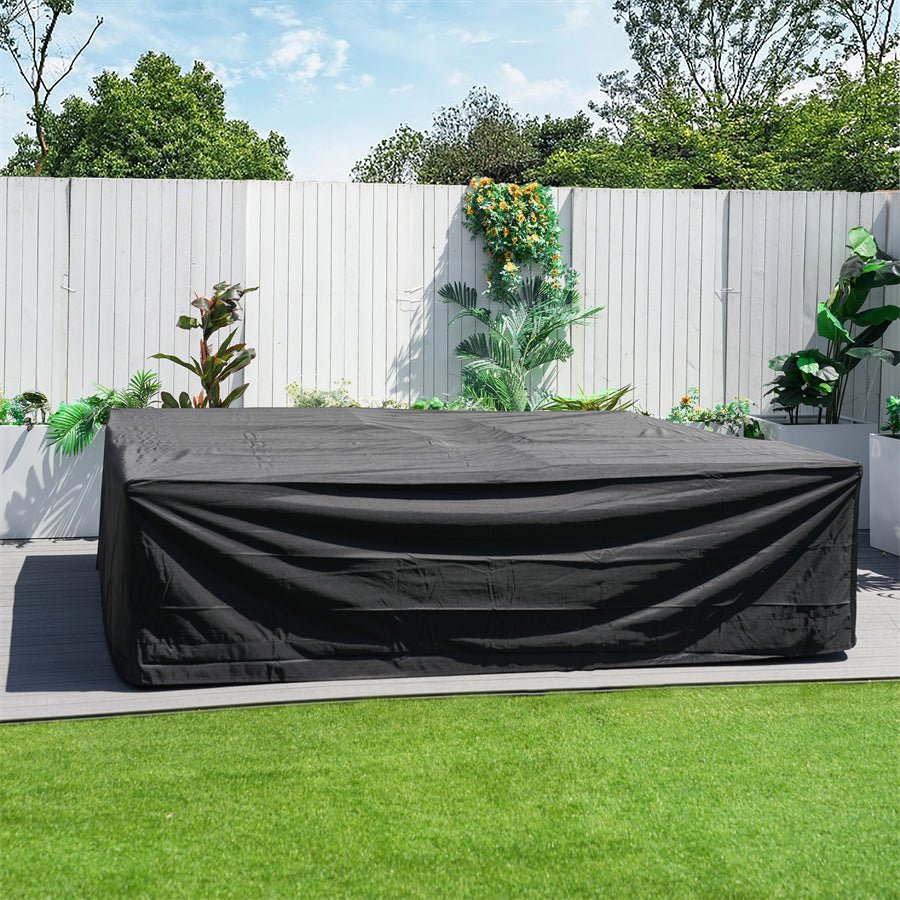 Outdoor Waterproof Furniture Cover with Elastic Drawstring & Sealed Seams（RC - 1402） - Direct Wicker