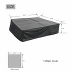Outdoor Waterproof Furniture Cover with Elastic Drawstring & Sealed Seams（RC - 1402） - Direct Wicker
