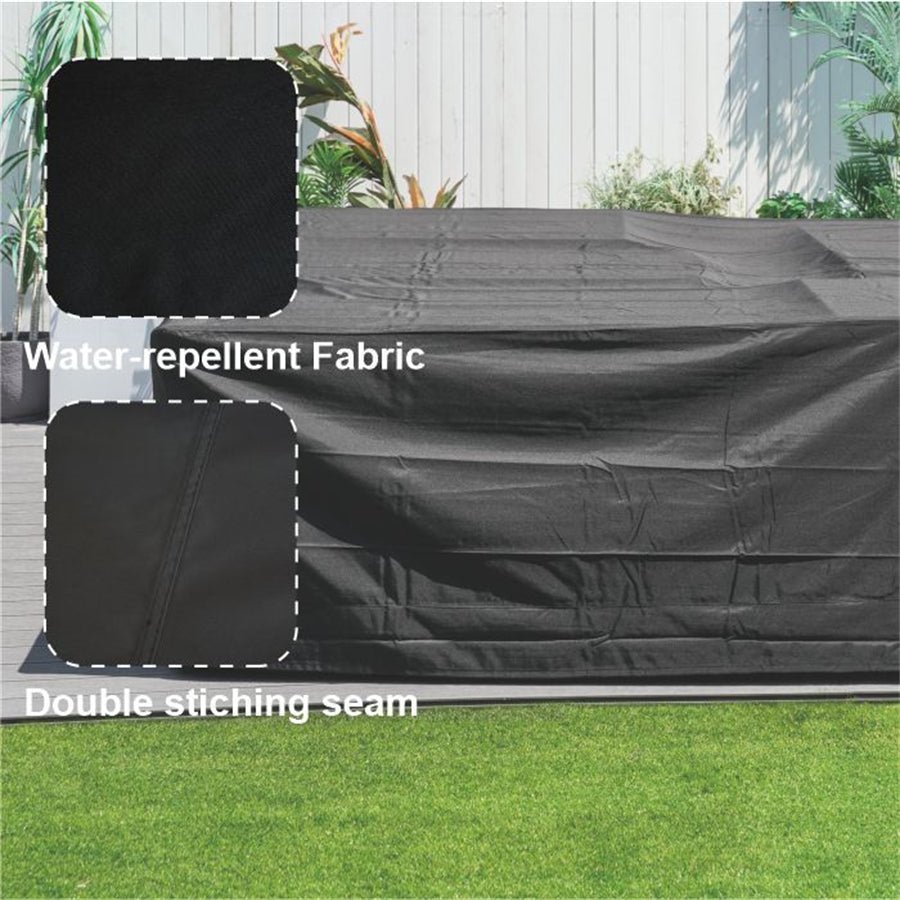 Outdoor Waterproof Furniture Cover with Elastic Drawstring & Sealed Seams（RC - 1402） - Direct Wicker