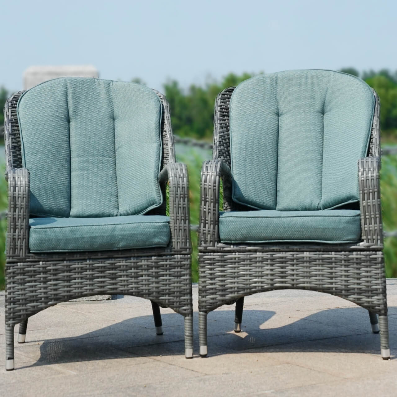 Parma Collection Replacement Cushion Covers (PAC - 009 - Cushion Covers) - Direct Wicker