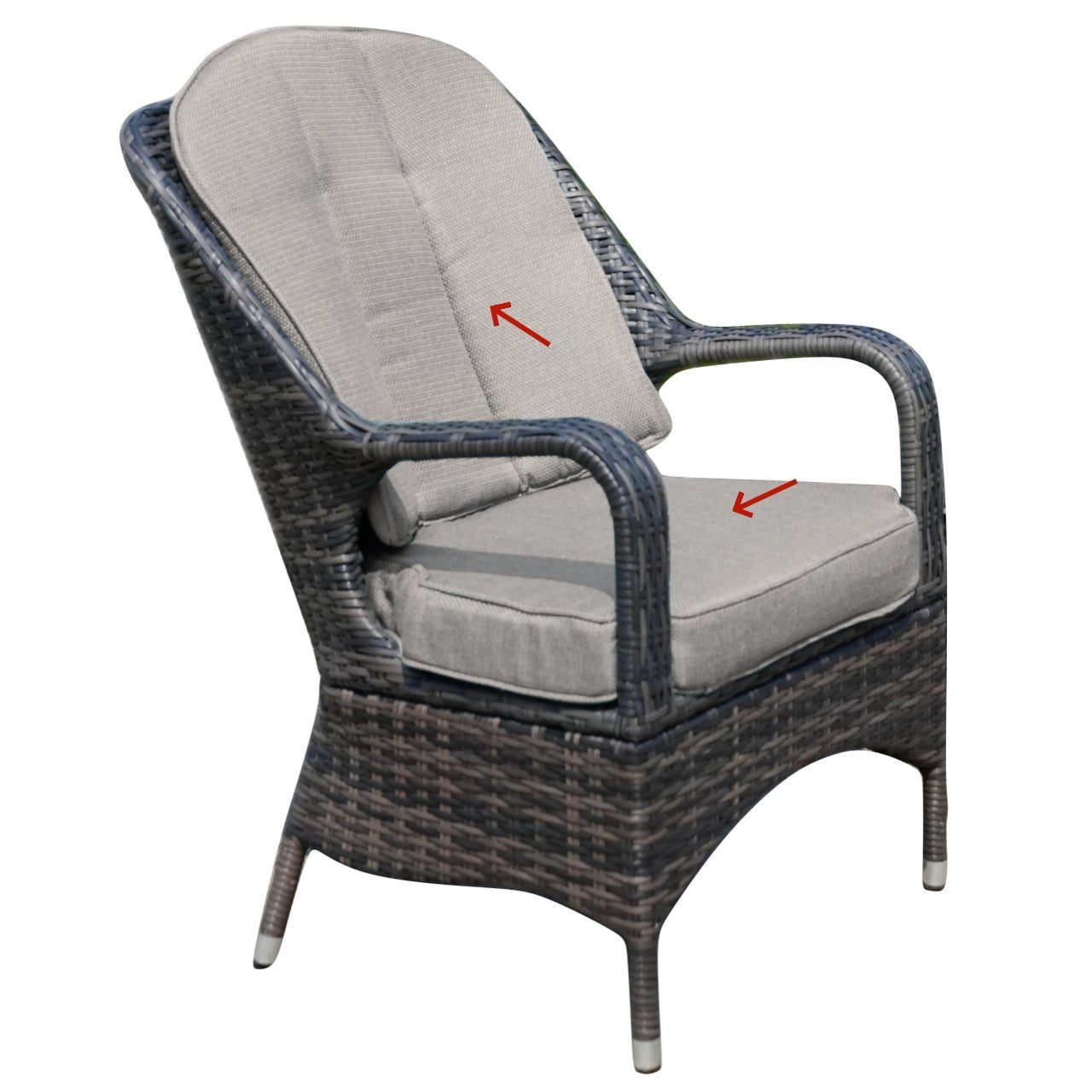 Parma Collection Replacement Cushion (PAC - 009 - Cushion) - Direct Wicker