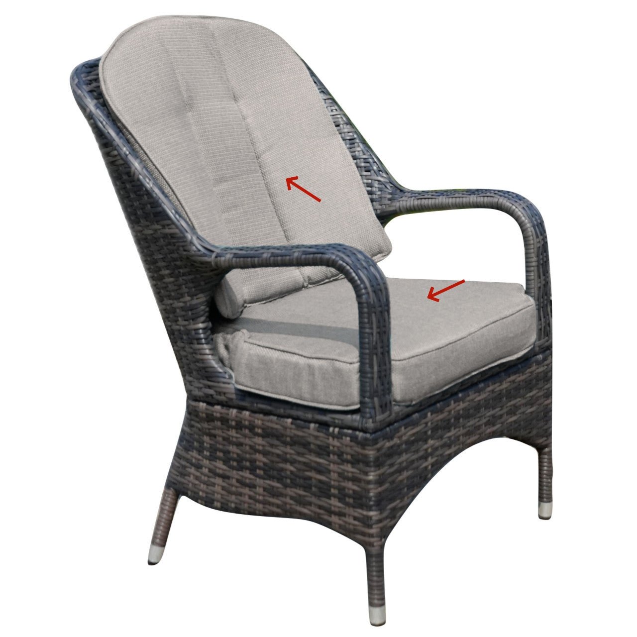 Parma Collection Replacement Cushion (PAC - 009 - Cushion) - Direct Wicker