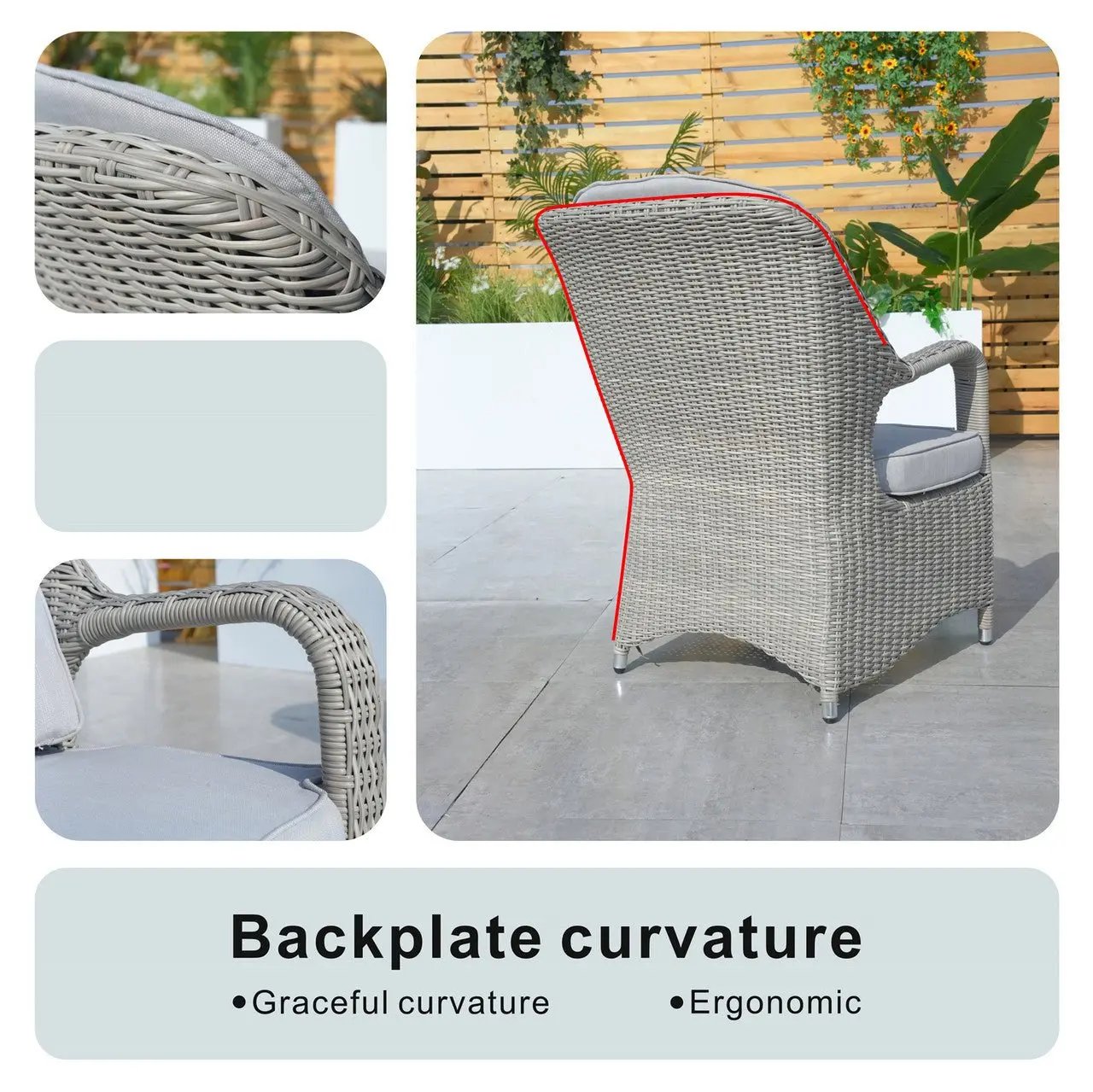Parma Outdoor Rattan Armchairs – Set of 2 (PAC - 009) - Direct Wicker