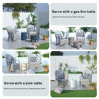 Parma Outdoor Rattan Armchairs – Set of 2 (PAC - 009) - Direct Wicker