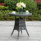 Premium Aluminum Frame Round Outdoor Dining/Coffee Table (PAD-1707) - Direct Wicker