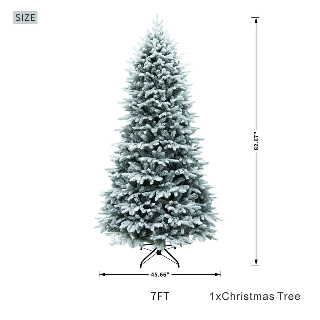 Premium Artificial Christmas Tree – Elegant Holiday Centerpiece in 6FT & 7FT（PJT - 2507） - Direct Wicker