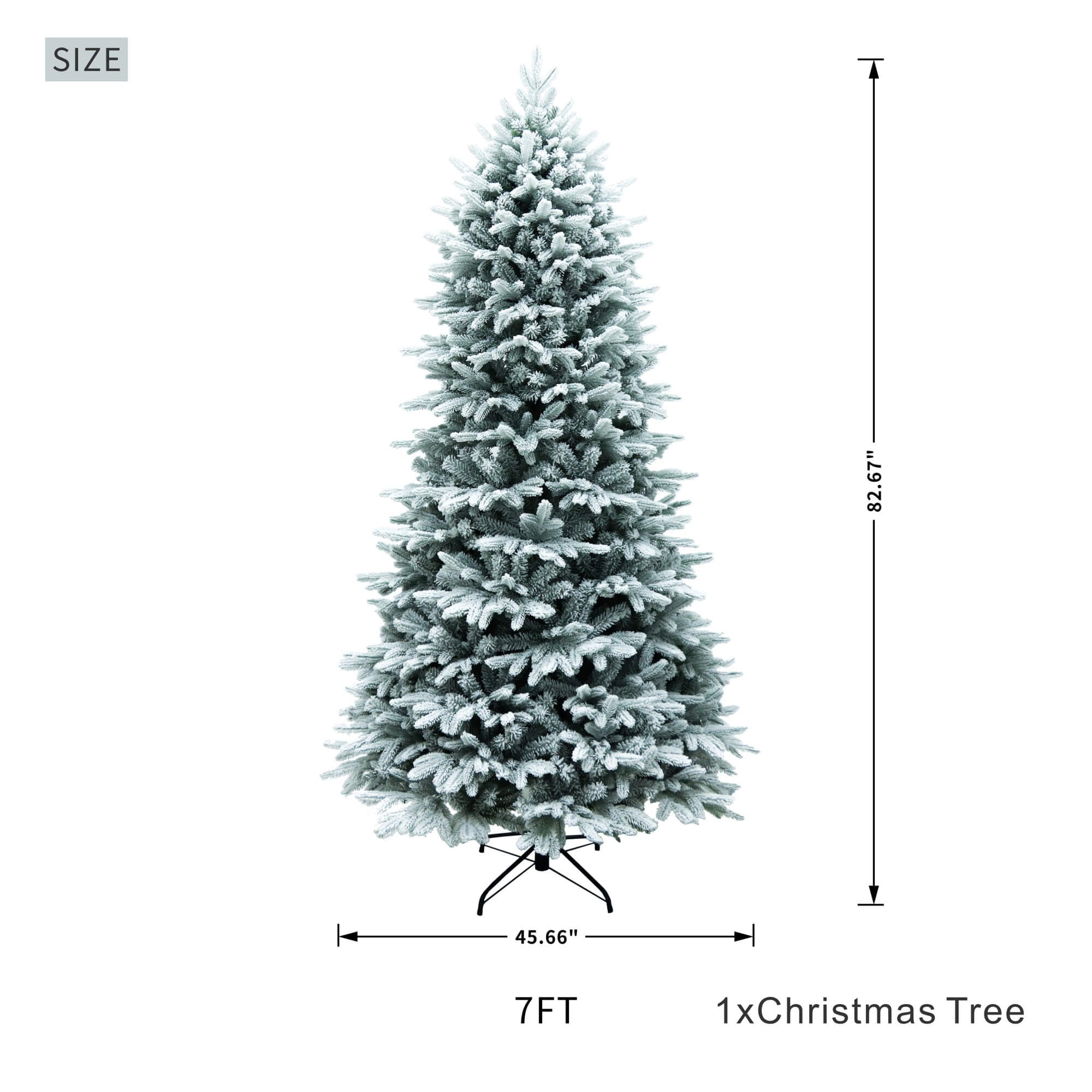 Premium Artificial Christmas Tree – Elegant Holiday Centerpiece in 6FT & 7FT（PJT - 2507） - Direct Wicker