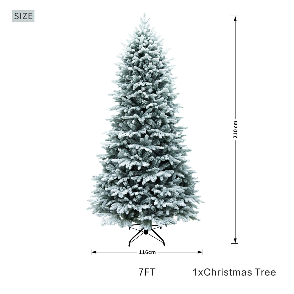 Premium Artificial Christmas Tree – Elegant Holiday Centerpiece in 6FT & 7FT（PJT - 2507） - Direct Wicker