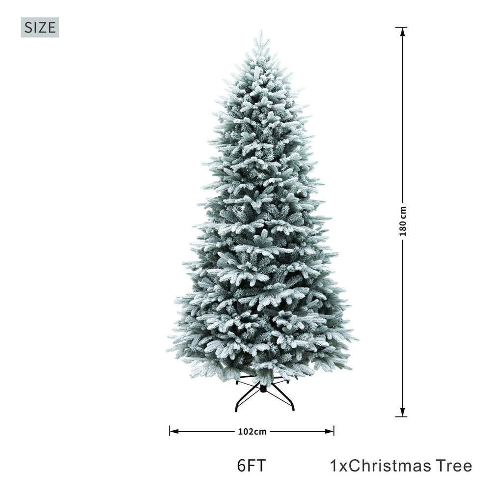 Premium Artificial Christmas Tree – Elegant Holiday Centerpiece in 6FT & 7FT（PJT - 2507） - Direct Wicker