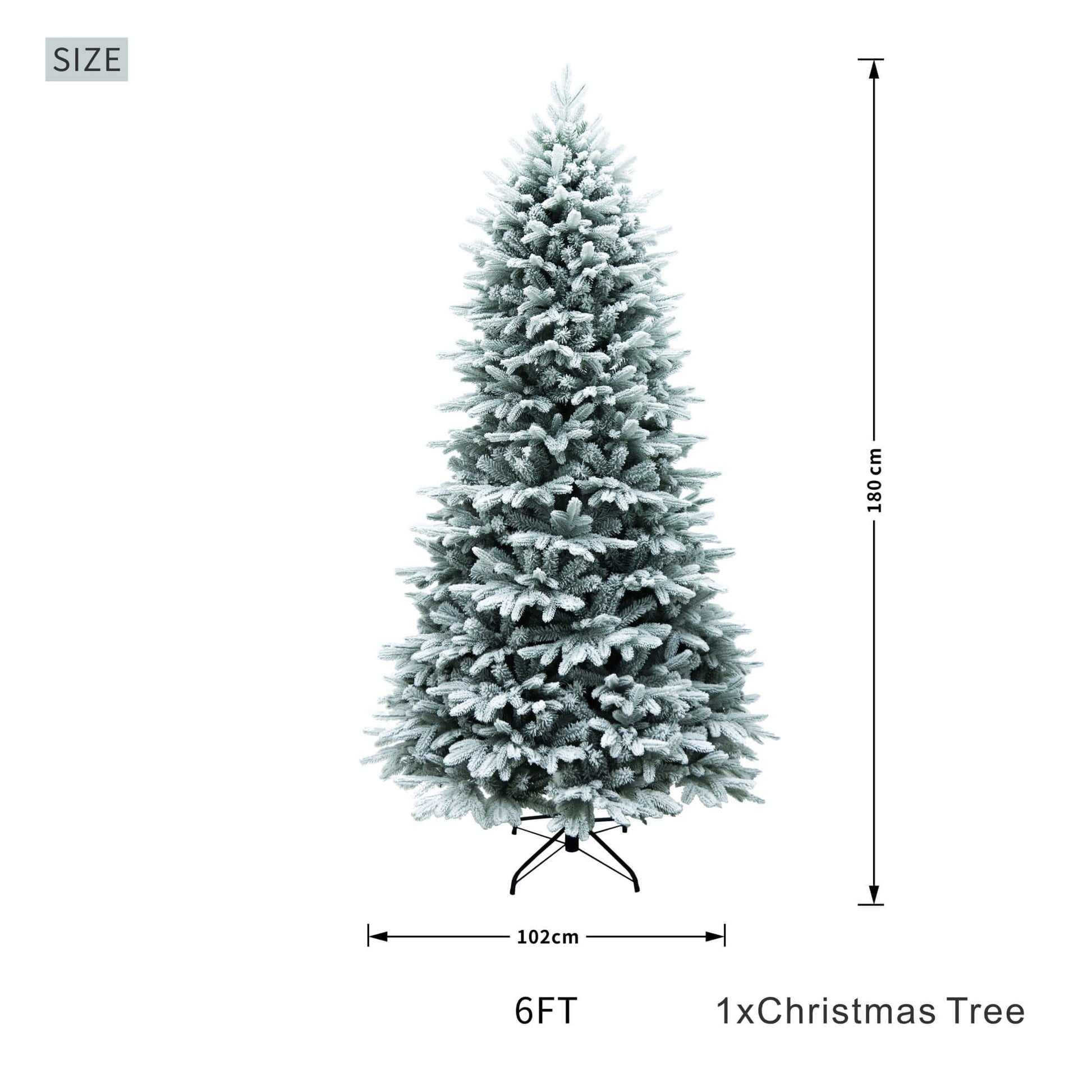 Premium Artificial Christmas Tree – Elegant Holiday Centerpiece in 6FT & 7FT（PJT - 2507） - Direct Wicker