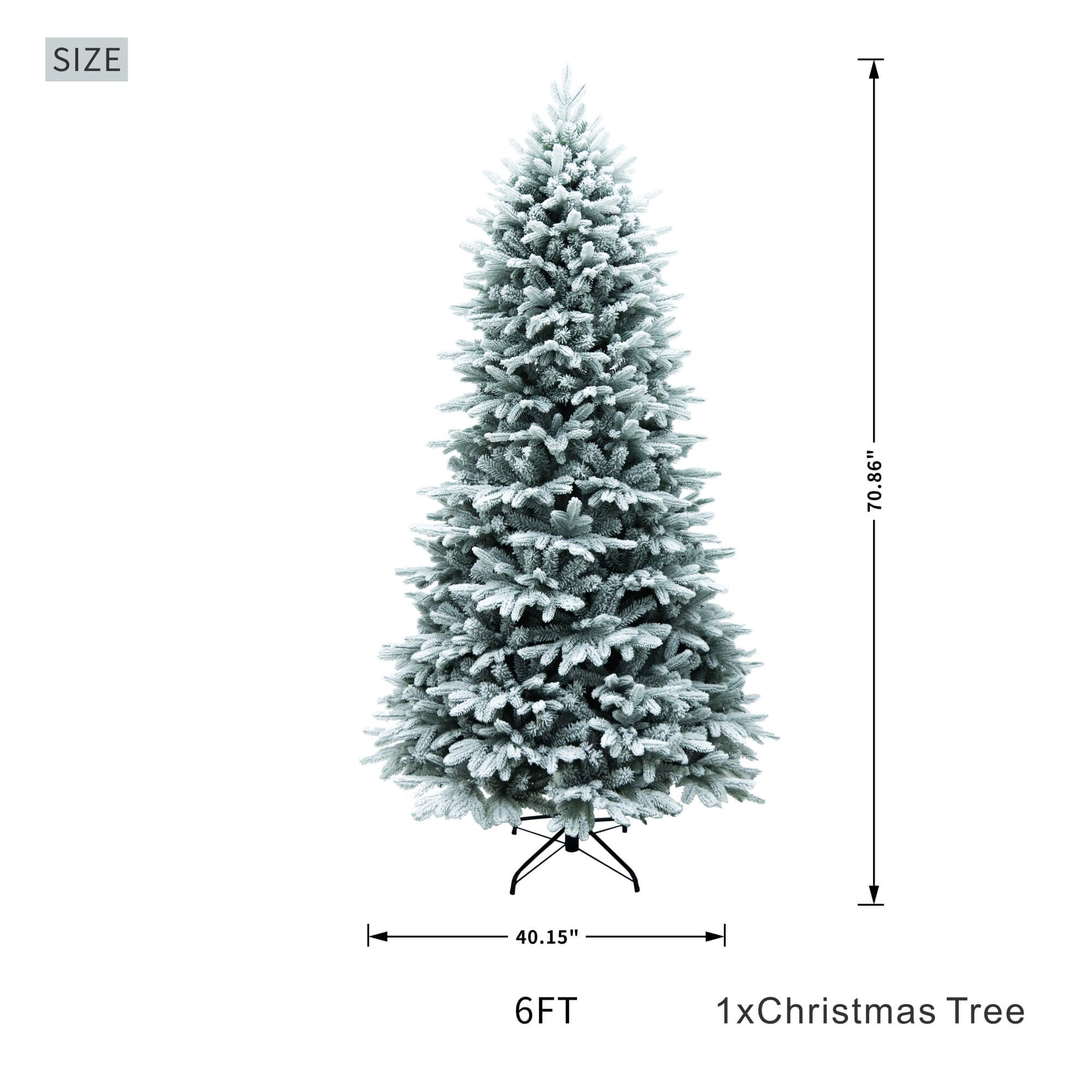 Premium Artificial Christmas Tree – Elegant Holiday Centerpiece in 6FT & 7FT（PJT - 2507） - Direct Wicker