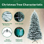 Premium Artificial Christmas Tree – Elegant Holiday Centerpiece in 6FT & 7FT（PJT - 2507） - Direct Wicker