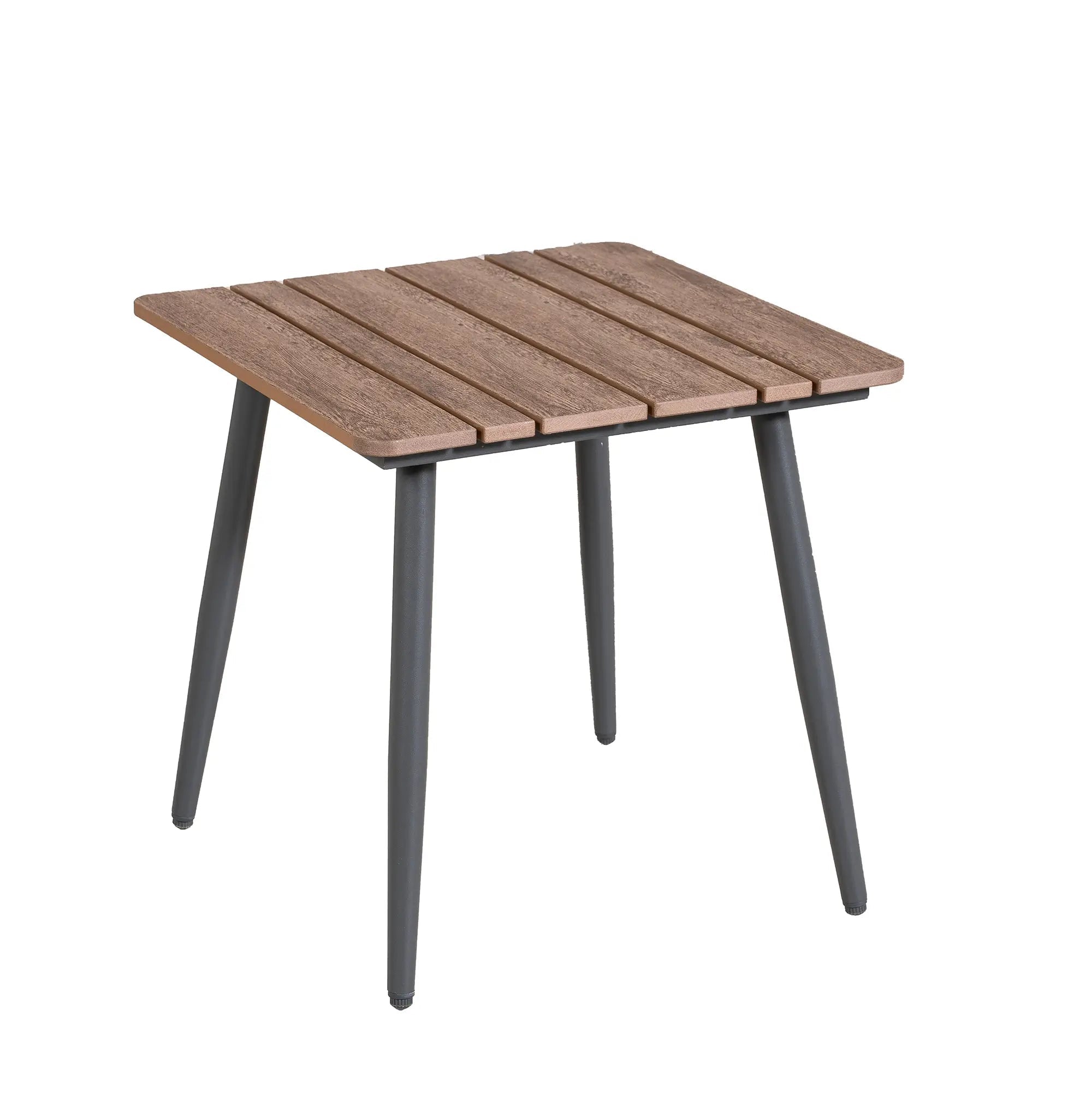 Premium Brown Steel Outdoor Coffee Table (PAD-2654/5/6/7-BR) - Direct Wicker