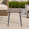 Premium Brown Steel Outdoor Coffee Table (PAD-2654/5/6/7-BR) - Direct Wicker