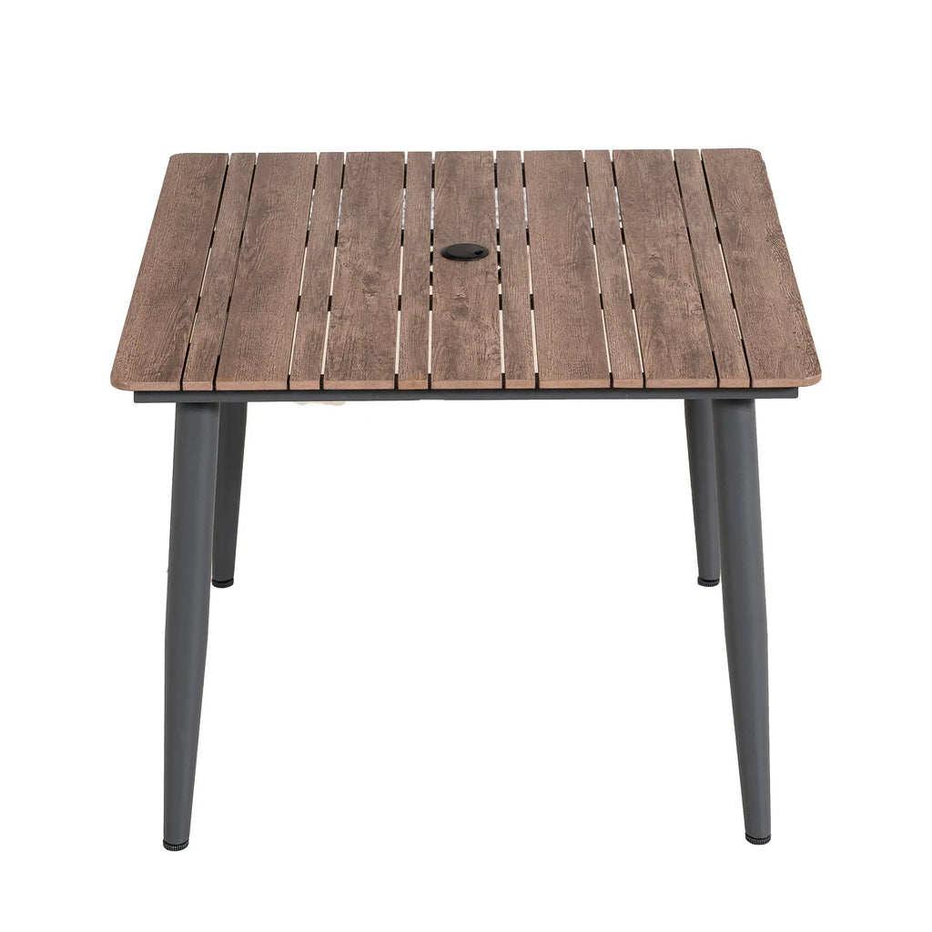 Premium Brown Steel Outdoor Coffee Table (PAD-2654/5/6/7-BR) - Direct Wicker