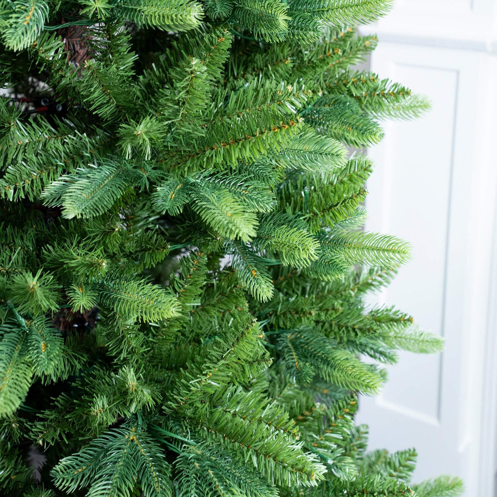 Premium Luxury Artificial Christmas Tree – 6FT / 7FT Classic Emerald Foliage（PJT - 2505） - Direct Wicker
