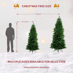 Premium Luxury Artificial Christmas Tree – 6FT / 7FT Classic Emerald Foliage（PJT - 2505） - Direct Wicker