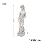 Premium Magnesium Oxide Sculpture – Elegant Venus Figurine (GS - 24941A - WH) - Direct Wicker