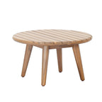 Rebel 7 - Seater Wood Patio Conversation Set with CoffeeTable & Side Table (PAS - 2513 - 7 - Seat) - Direct Wicker