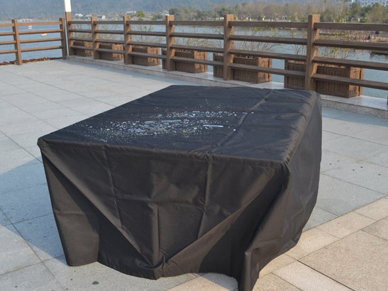 Rectangular Rain Cover for Patio Furniture （RC - 1227B） - Direct Wicker