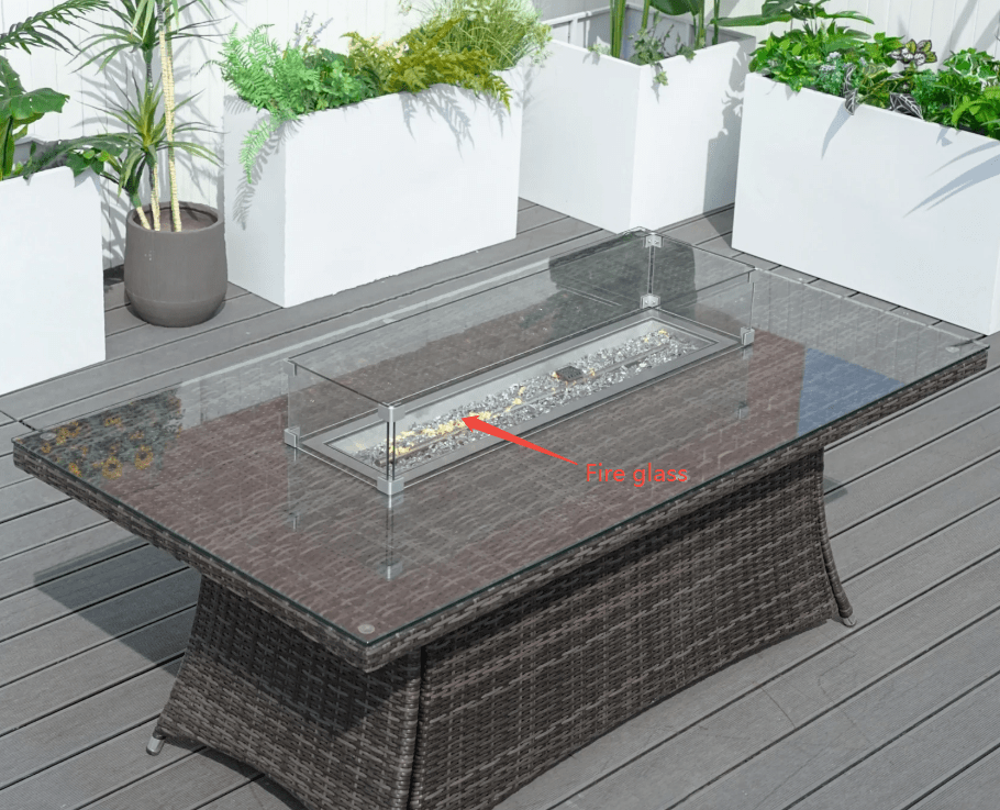 Replacement Firepit Table System for PAG - 1106R - Direct Wicker