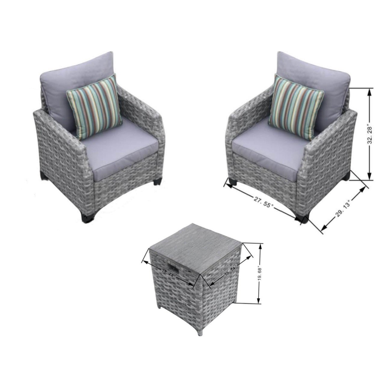 Replacement Parts for PAF - 1801/2/3 - Direct Wicker
