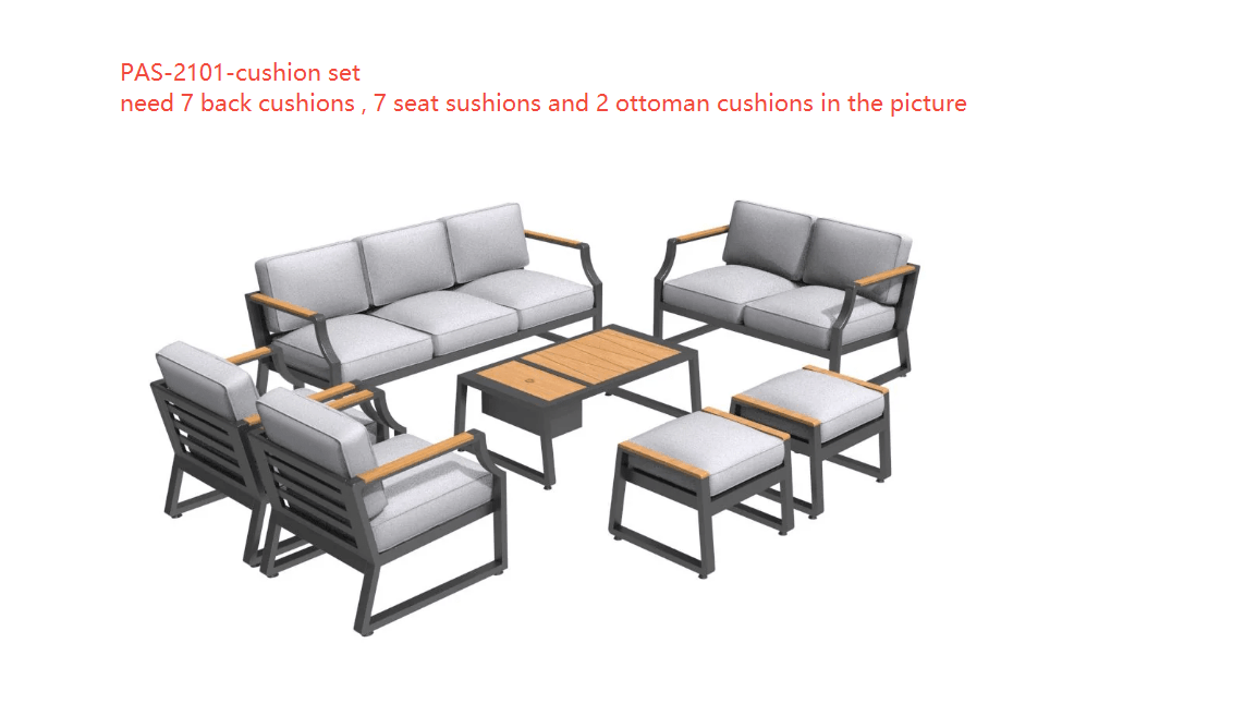 Replacement—The Cushion Set Of PAS - 2101 - Direct Wicker