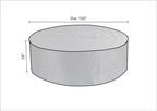 Round Rain Cover in Black (RC - 1711) - Direct Wicker