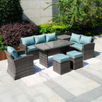 Santiago Outdoor Furniture Replacement Cushion Covers (PAS - 1403B - Cushion Covers) - Direct Wicker