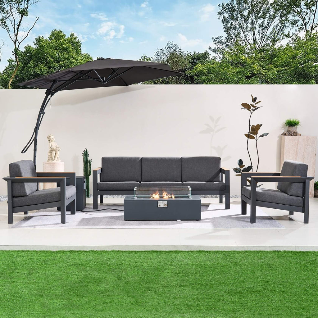 Seville Outdoor Sofa Set – 4/5/7 Seater Options (PAS-2326) - Direct Wicker