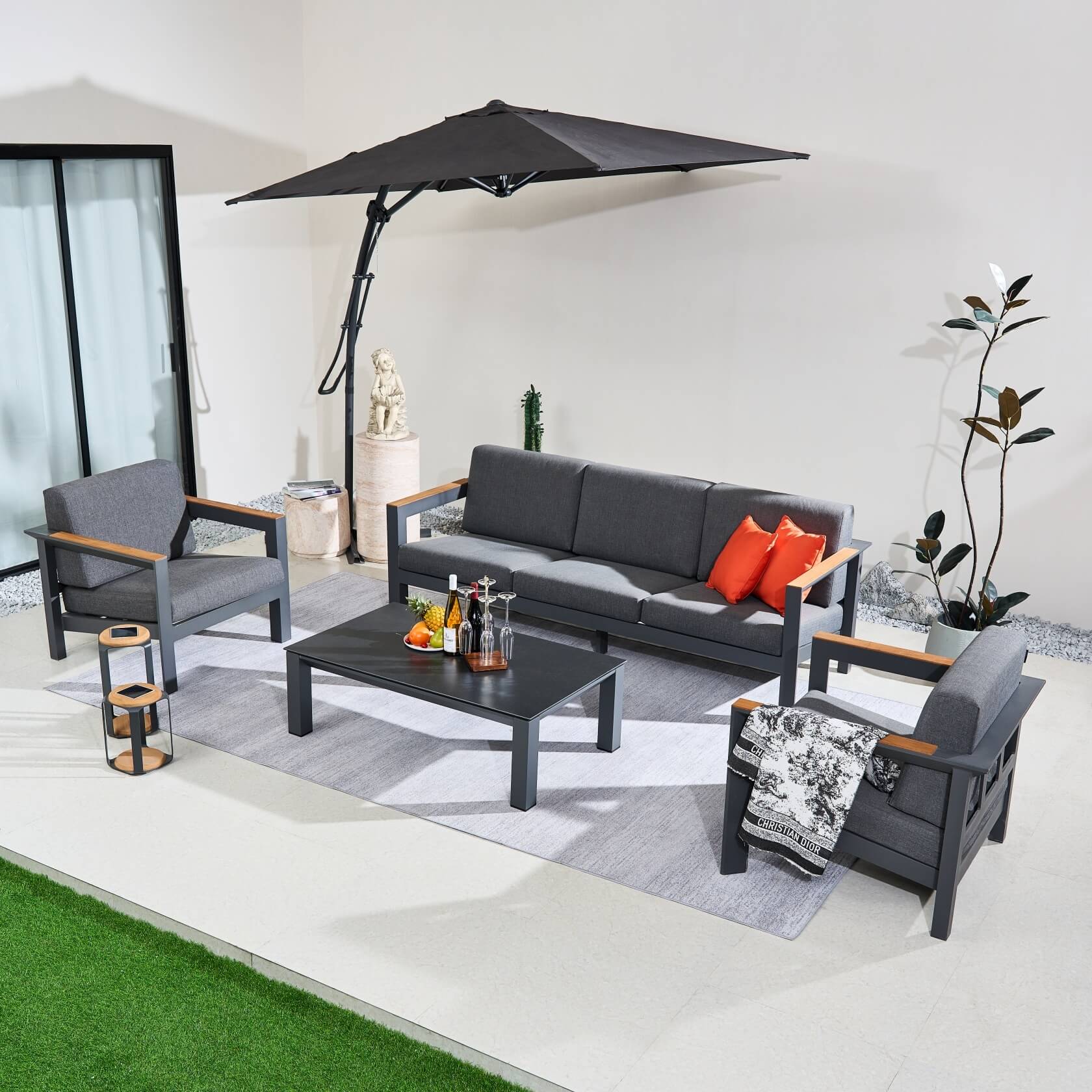 Seville Outdoor Sofa Set – 4/5/7 Seater Options (PAS-2326) - Direct Wicker