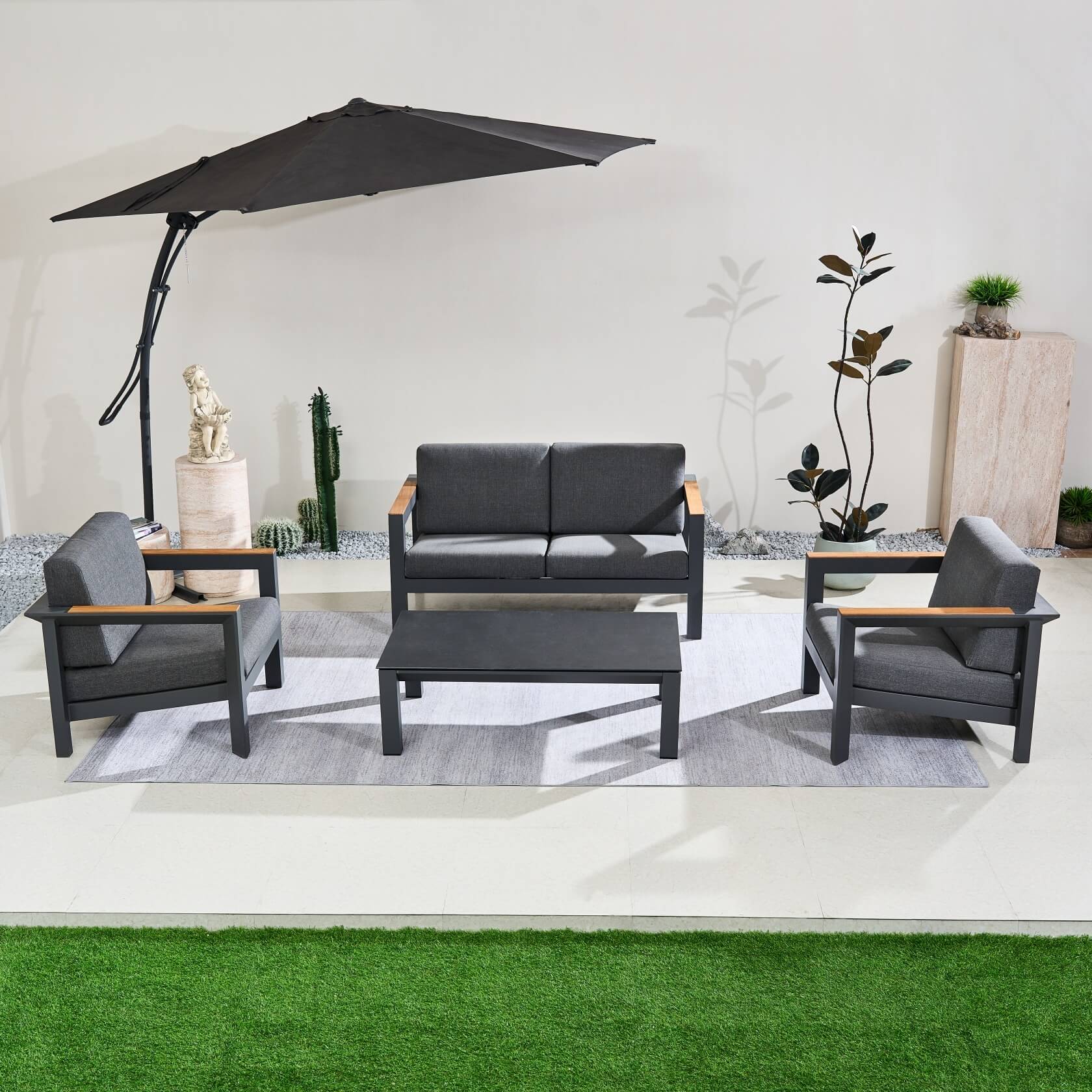 Seville Outdoor Sofa Set – 4/5/7 Seater Options (PAS-2326) - Direct Wicker