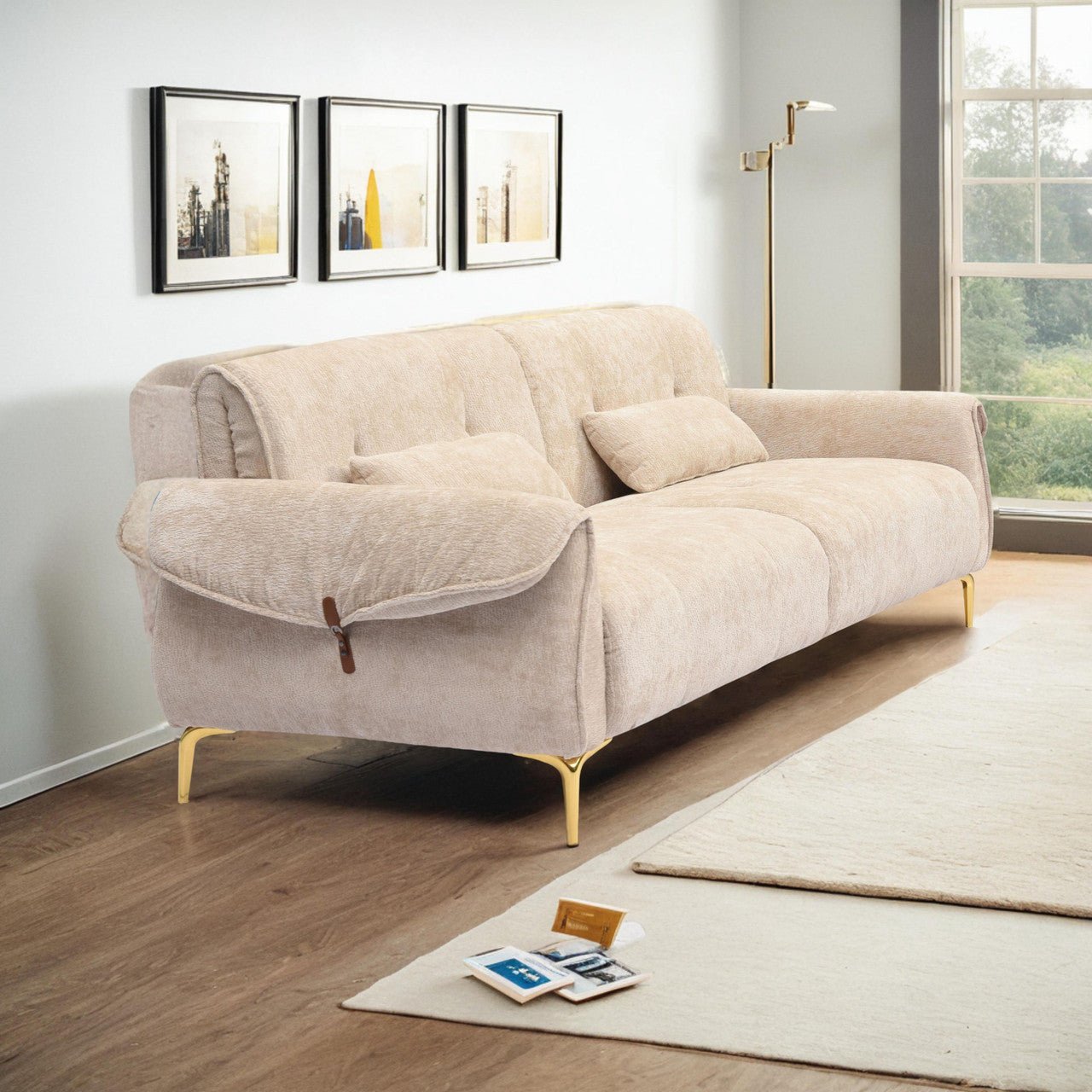 Simple and Cozy Indoor Sofa Set for Comfortable Living (PAS - 241387) - Direct Wicker