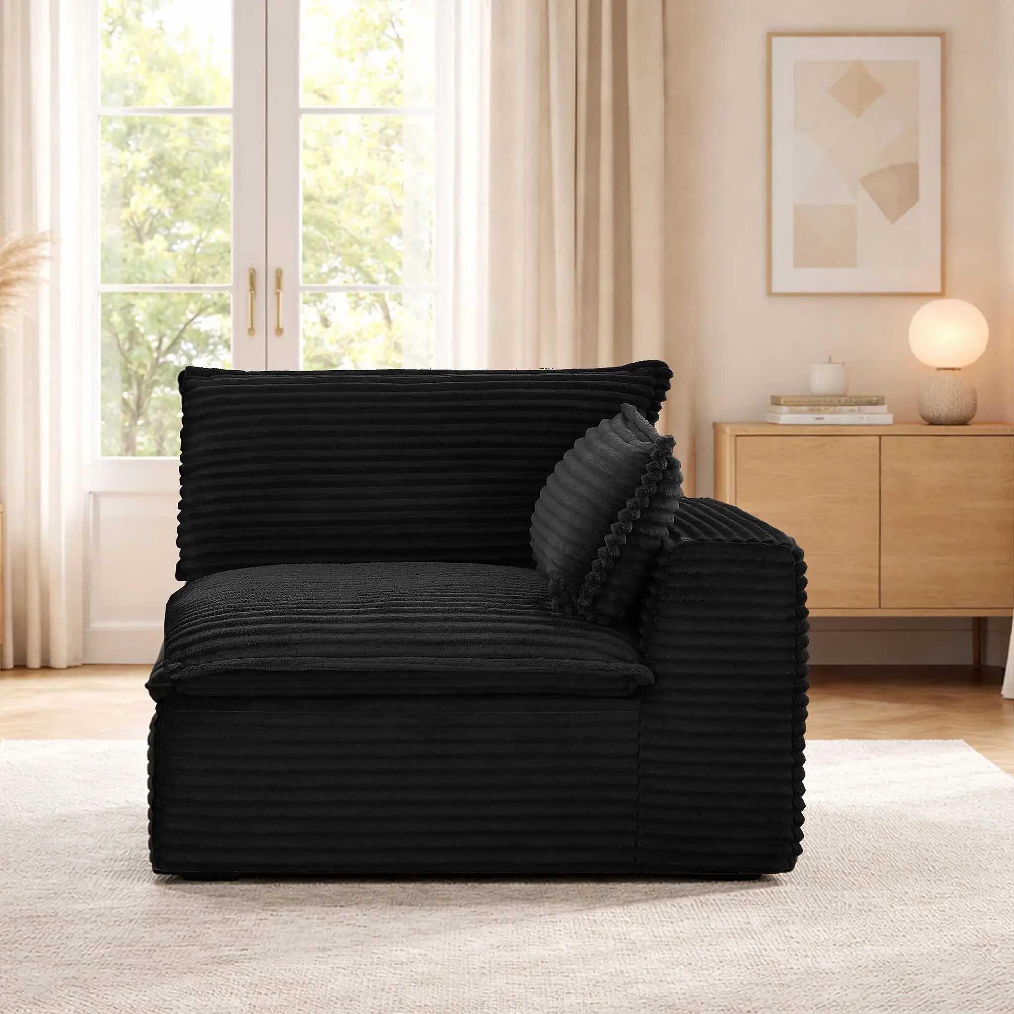 Single Left Modular Sectional Sofa (PAS - 2637 - LS) - Direct Wicker