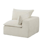 Single Left Modular Sectional Sofa (PAS - 2637 - LS) - Direct Wicker